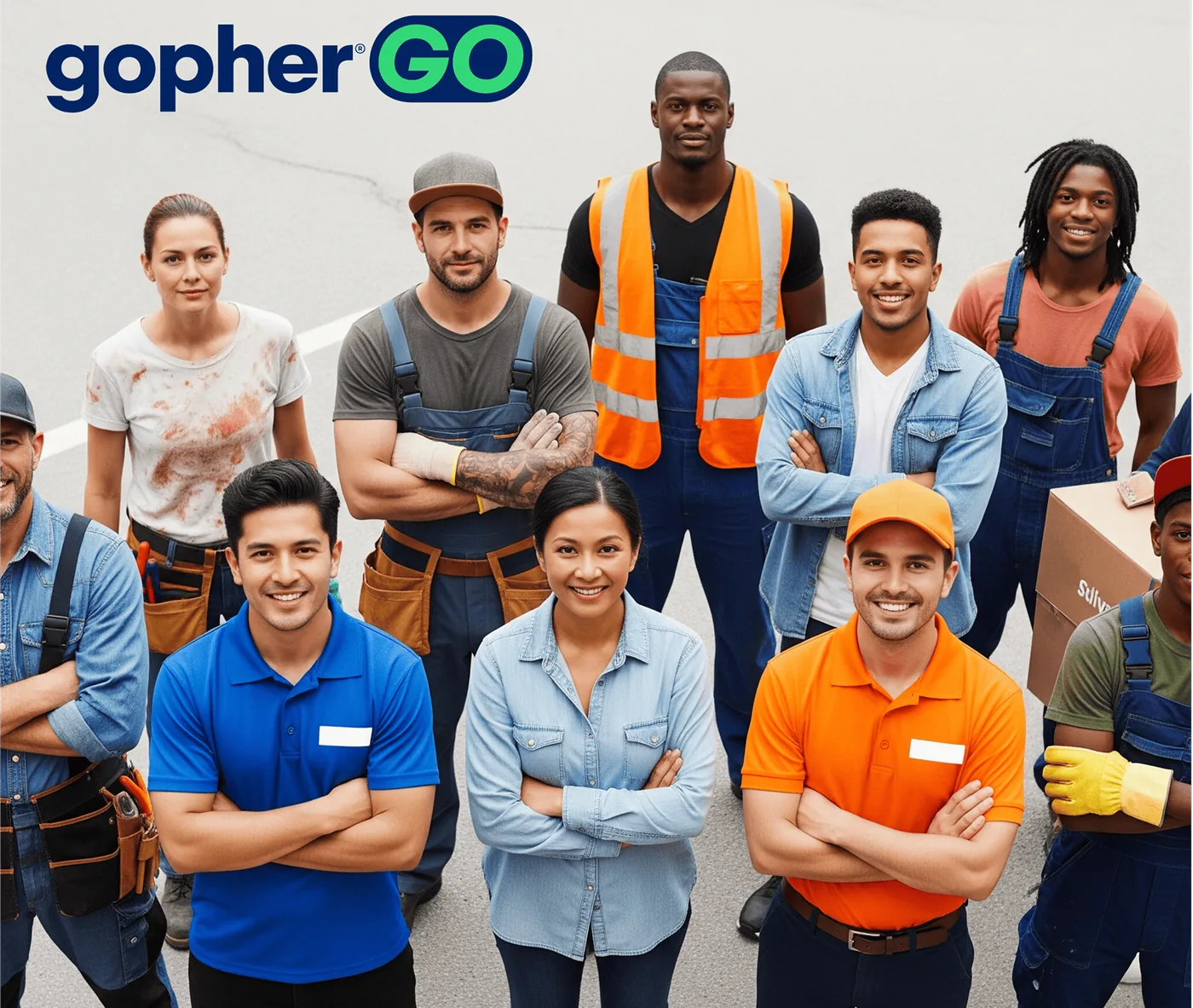 A worker earning on their own terms with Gopher Go